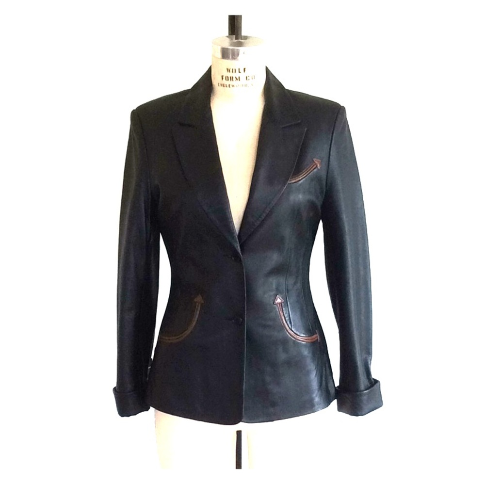 Scully Soft Lambskin Blazer